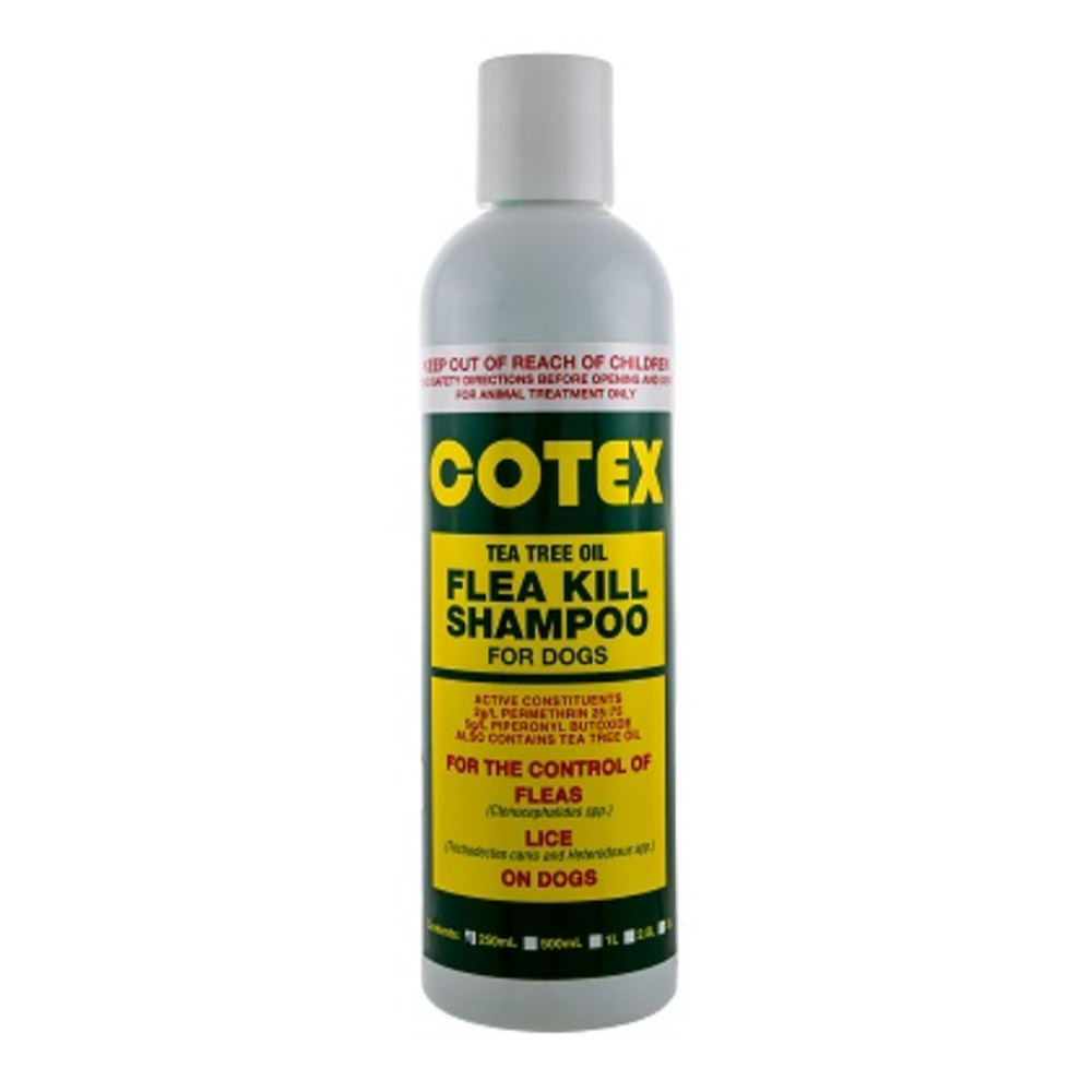 Cotex Tea Tree Oil Flea Kill Shampoo for Dogs VetSupply