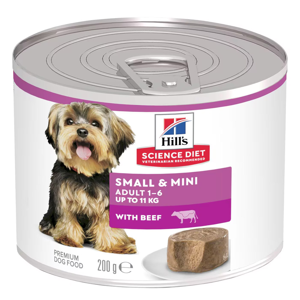 Buy Hill's Science Diet Small & Mini Adult 16 Mousse with Beef Wet Dog