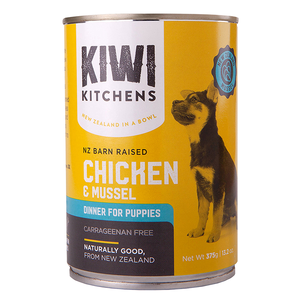 Kiwi Kitchens Chicken & Mussel Dinner Canned Puppy Food