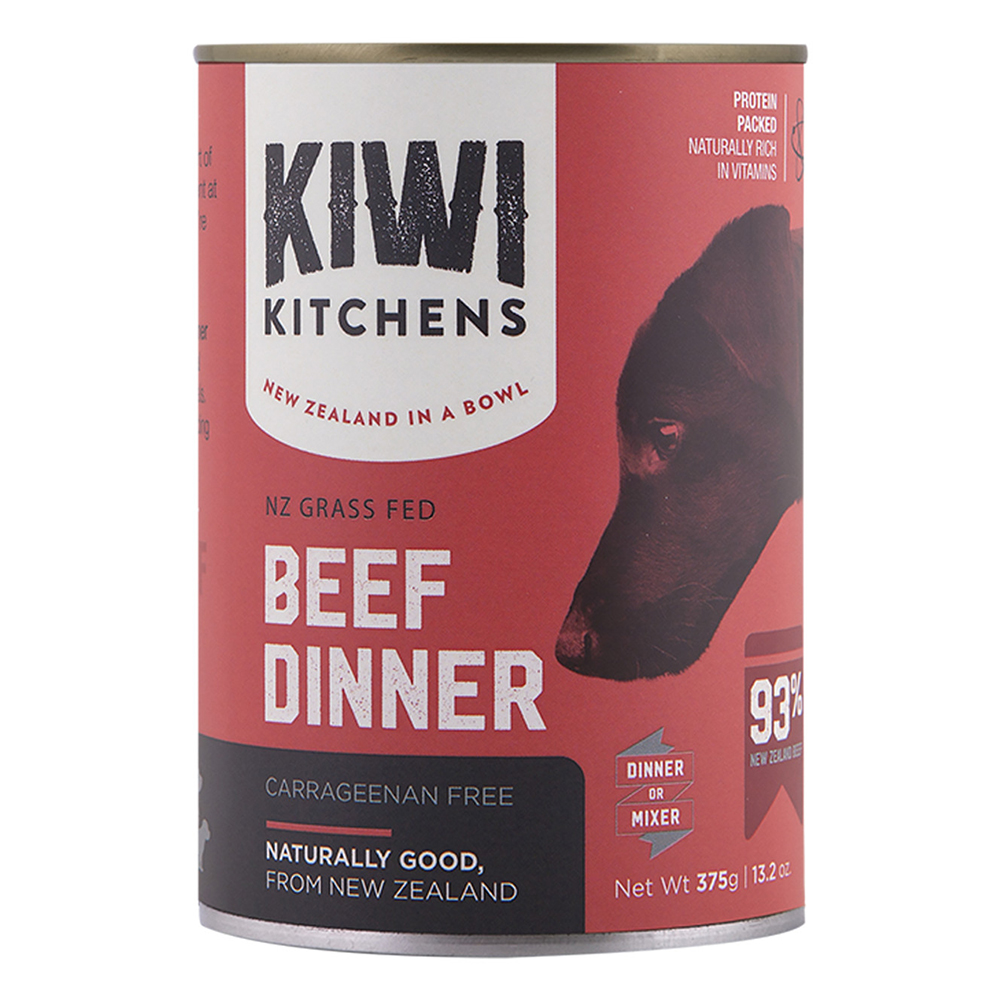 Kiwi Kitchens Canned Dog Food Beef Dinner VetSupply
