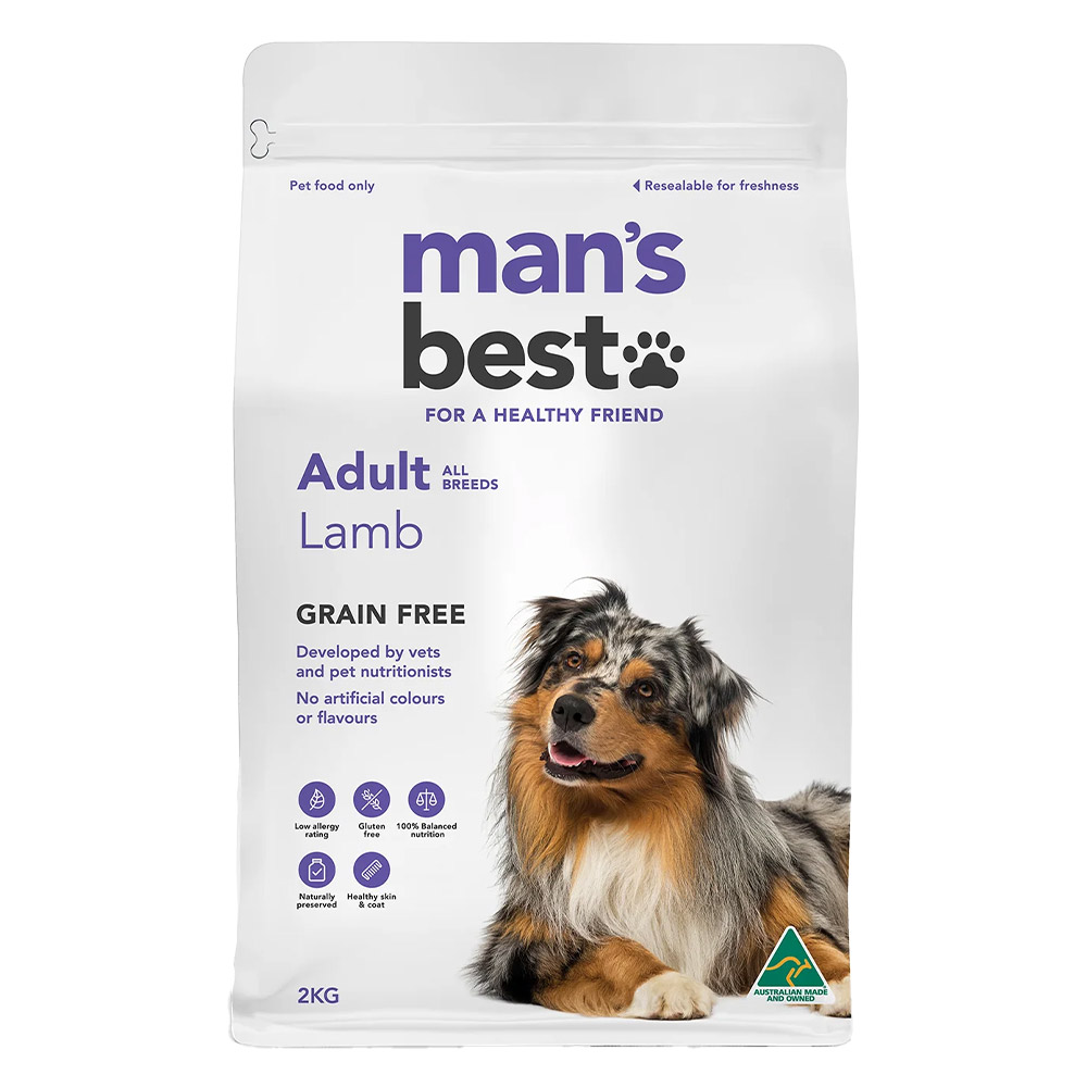 Man's Best Grain-Free Lamb Adult Dry Dog Food | VetSupply