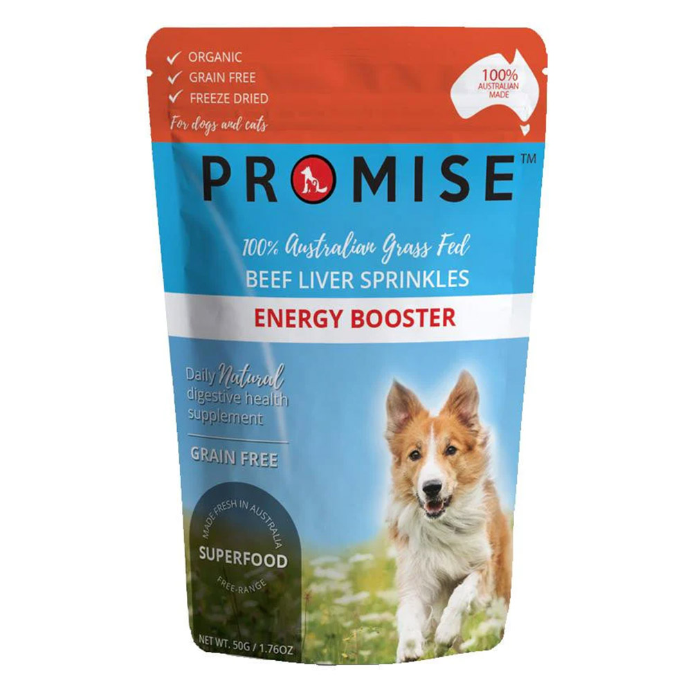 Promise Beef Liver Sprinkles Energy Boost Treats | Pet Treats