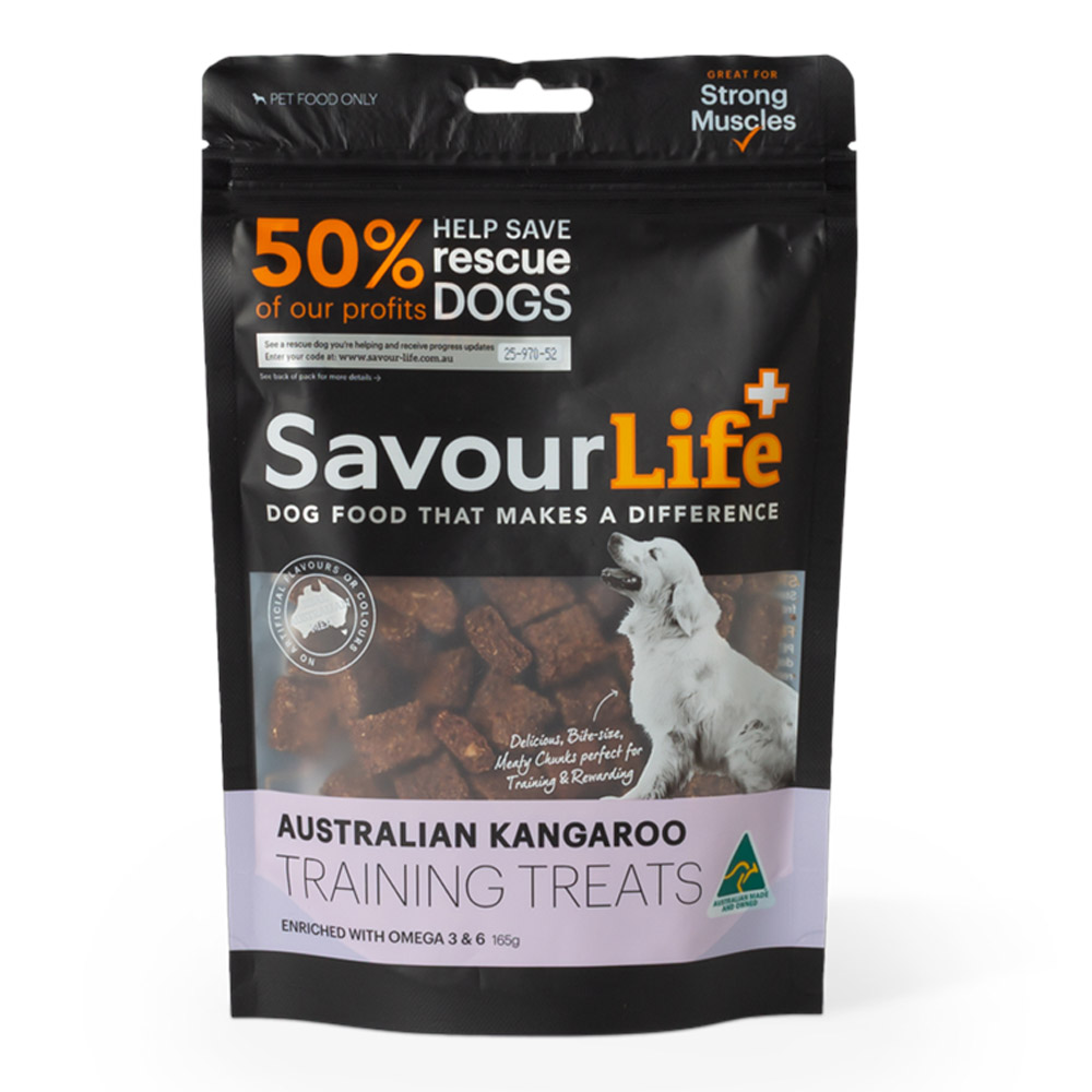 Buy SavourLife Australian Kangaroo Training Treats for Dogs Online