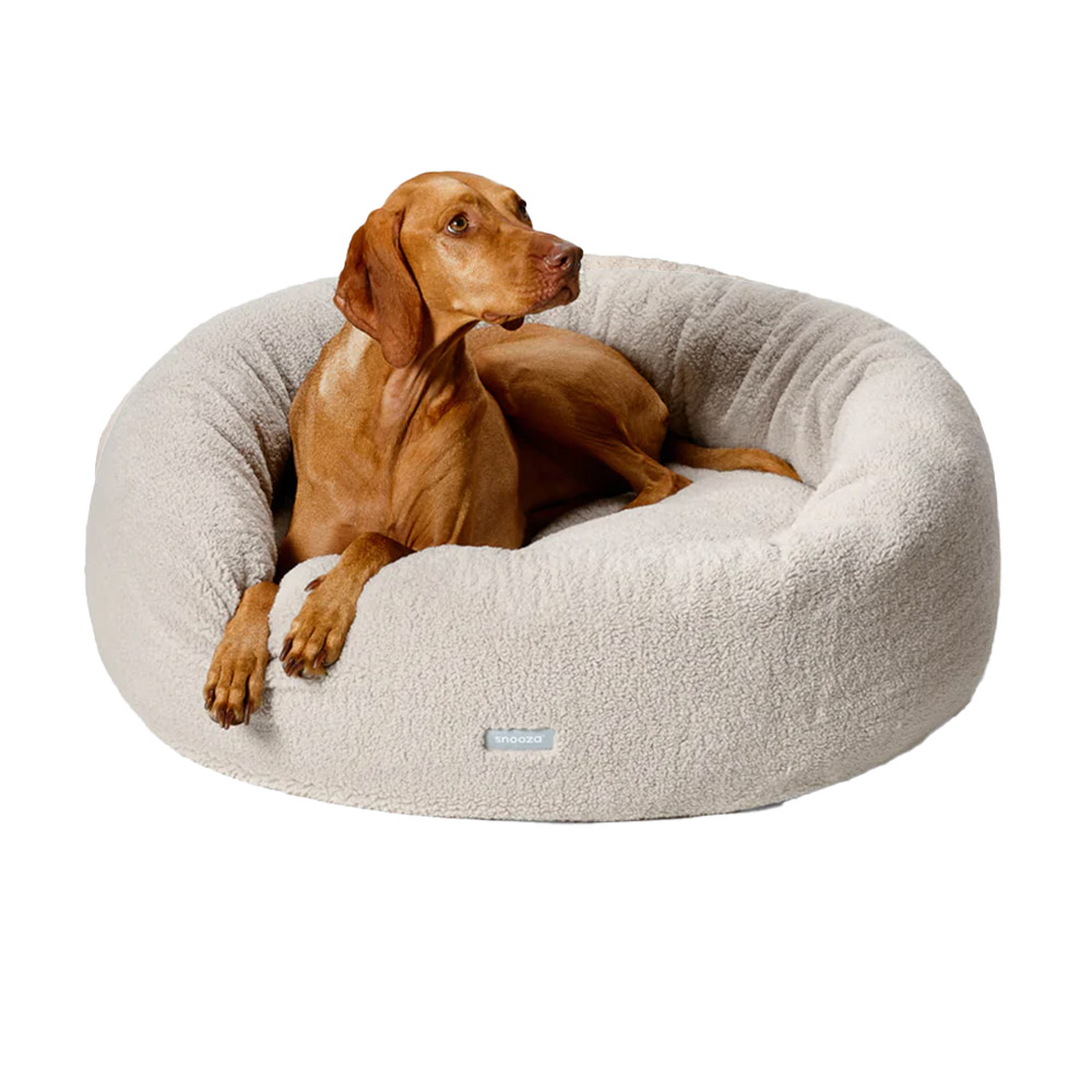 Buy Snooza Calming Cuddler Bed for Dogs Teddy Oat Online