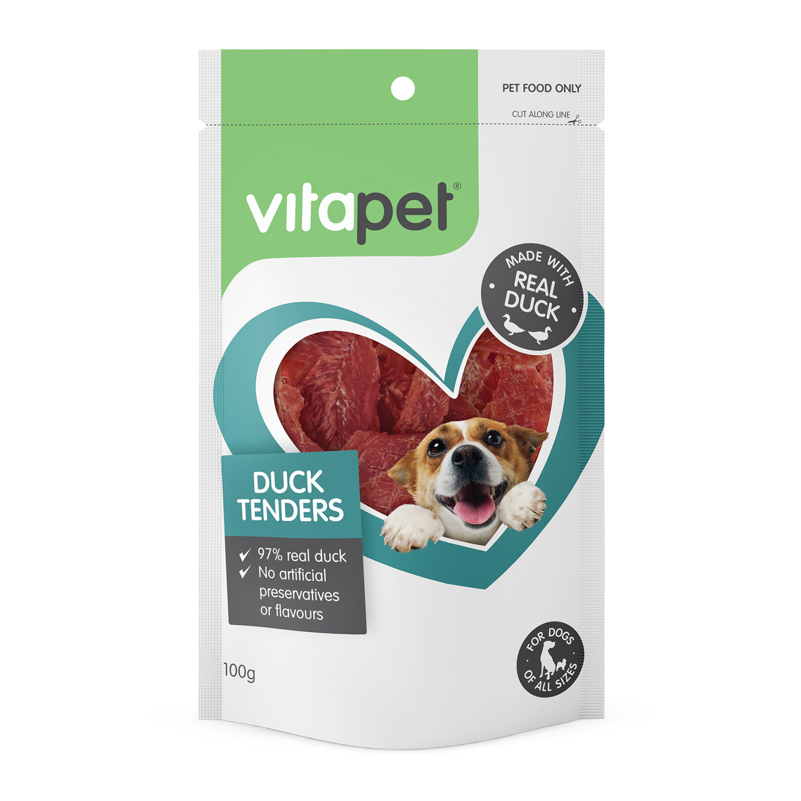 Buy Vitapet Duck Tenders Dog Treats 100gm Online