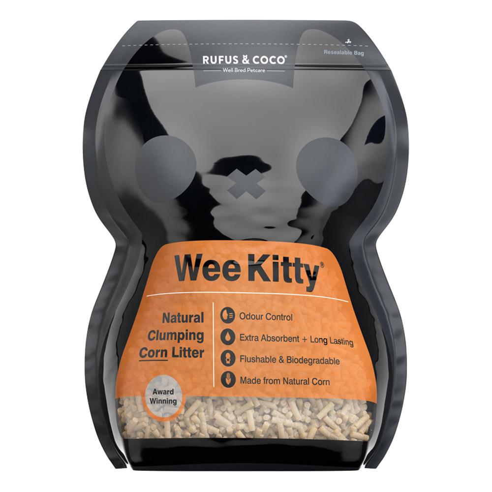 Buy Wee Kitty Corn Clumping Cat Litter 2kg/4L Online